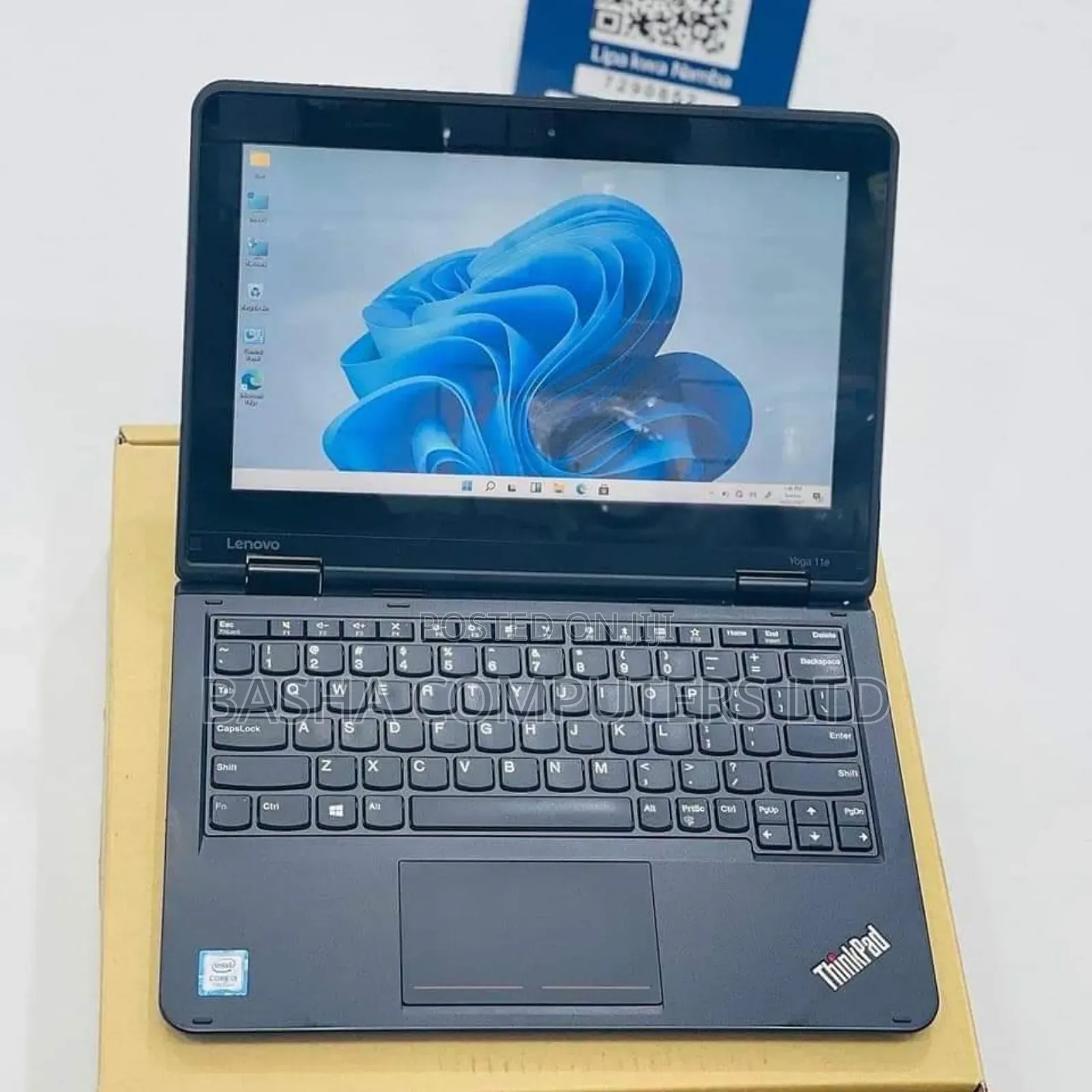 New Laptop Lenovo Yoga 11e 4GB Intel Core i5 SSHD+SSD 256GB