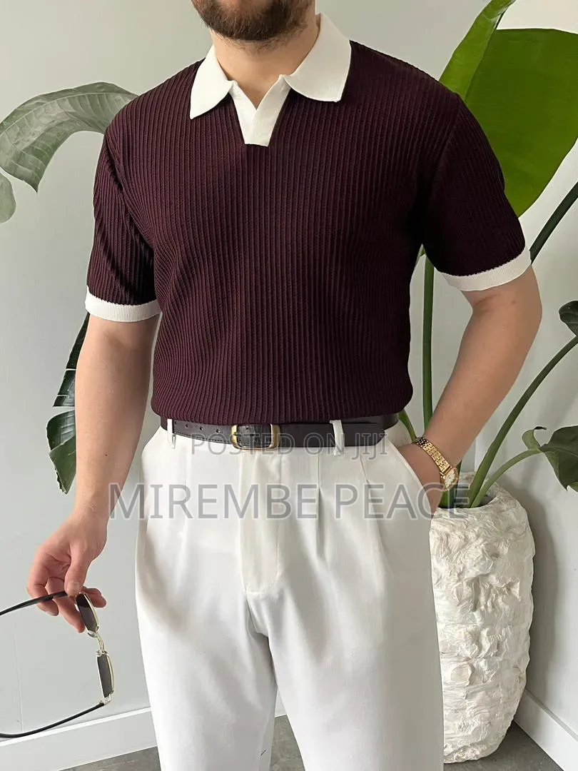 Collared Knitted Shirts