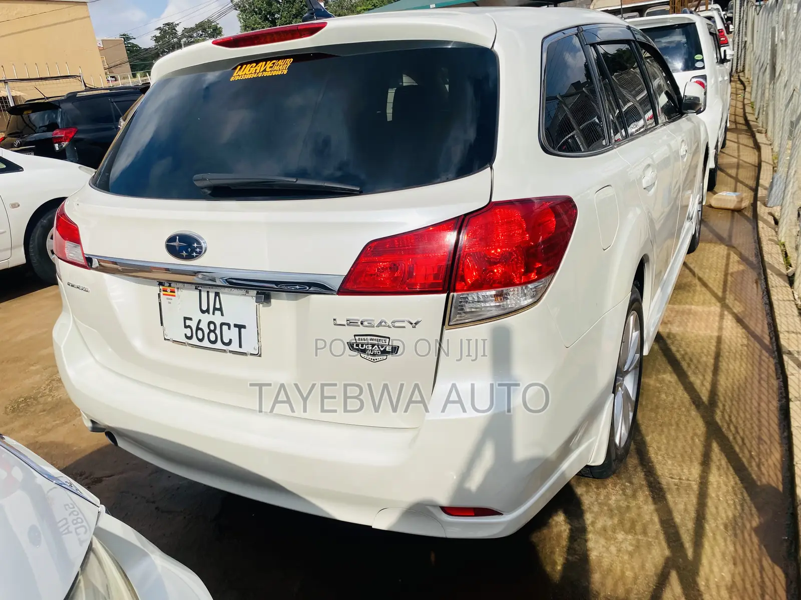 Subaru Legacy 2012 White
