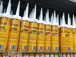 Epica Star Transparent Acetic Silicone Sealant (300ml).