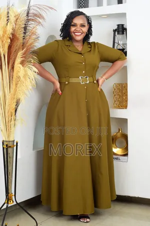 Women's Elegant Casual Shirt Dress