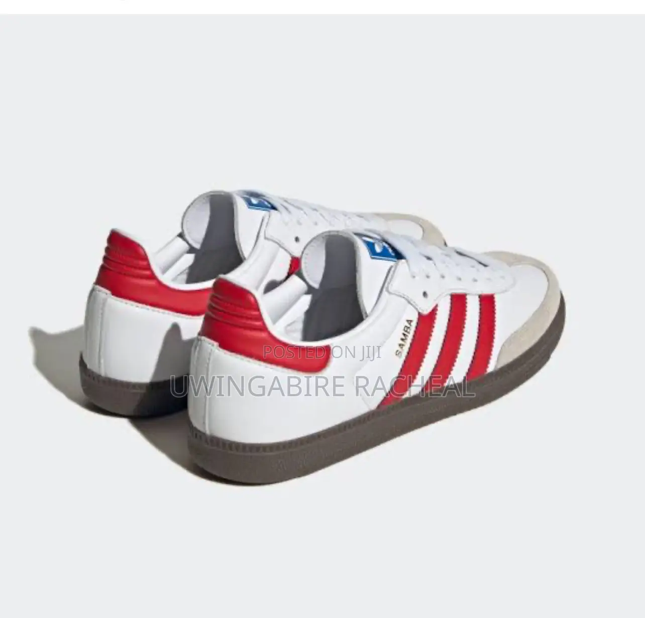 Sambas Adidas Very Authentic With Leather Up and Rubber Sole Down