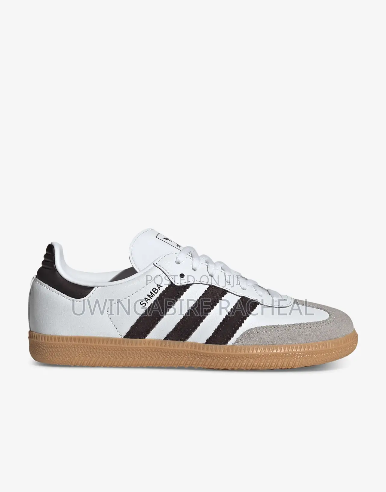 Sambas Adidas Very Authentic With Leather Up and Rubber Sole Down