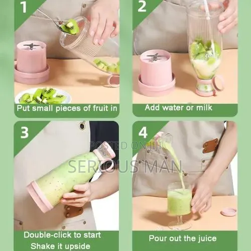 400ml Simplicity Fashion Portable Juicer Cup