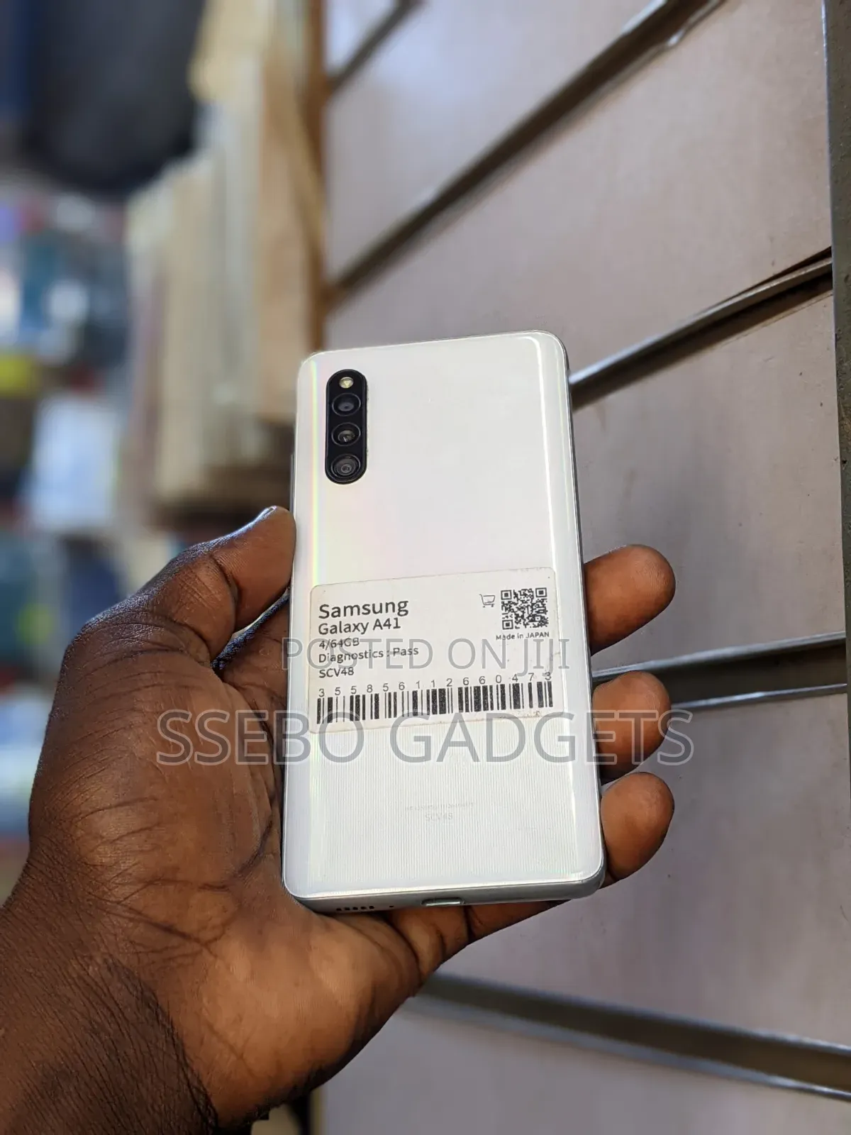 Samsung Galaxy A41 64 GB White