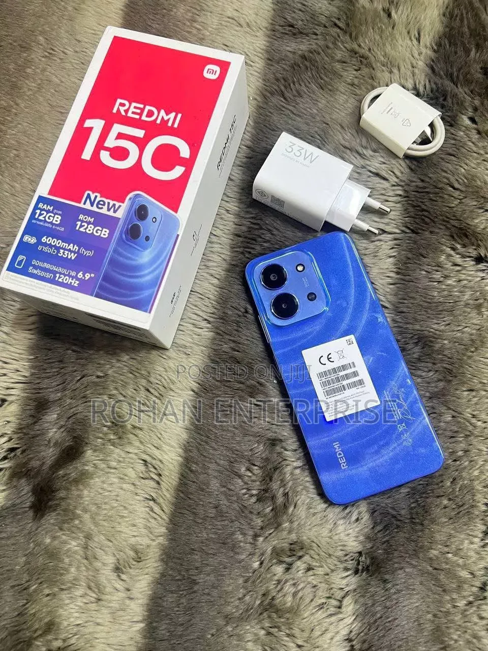 New Xiaomi Redmi 15C 4G 256 GB Blue