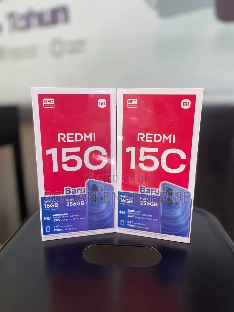New Xiaomi Redmi 15C 4G 256 GB Black
