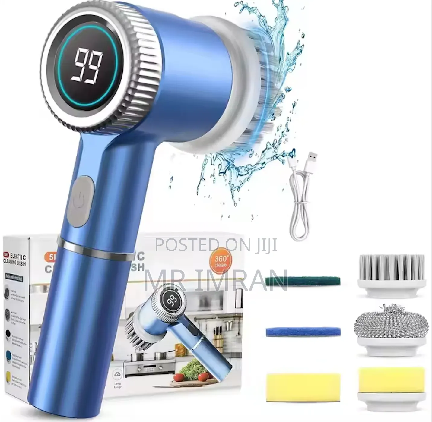 5-in-1 Portable Electric Cleaning Brush