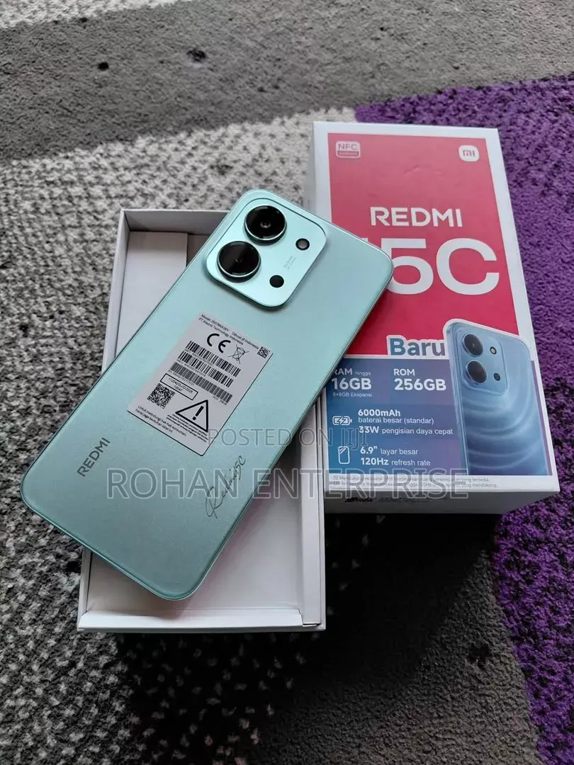 New Xiaomi Redmi 15C 4G 256 GB Green