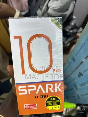 New Tecno Spark 10 Pro 256 GB Black