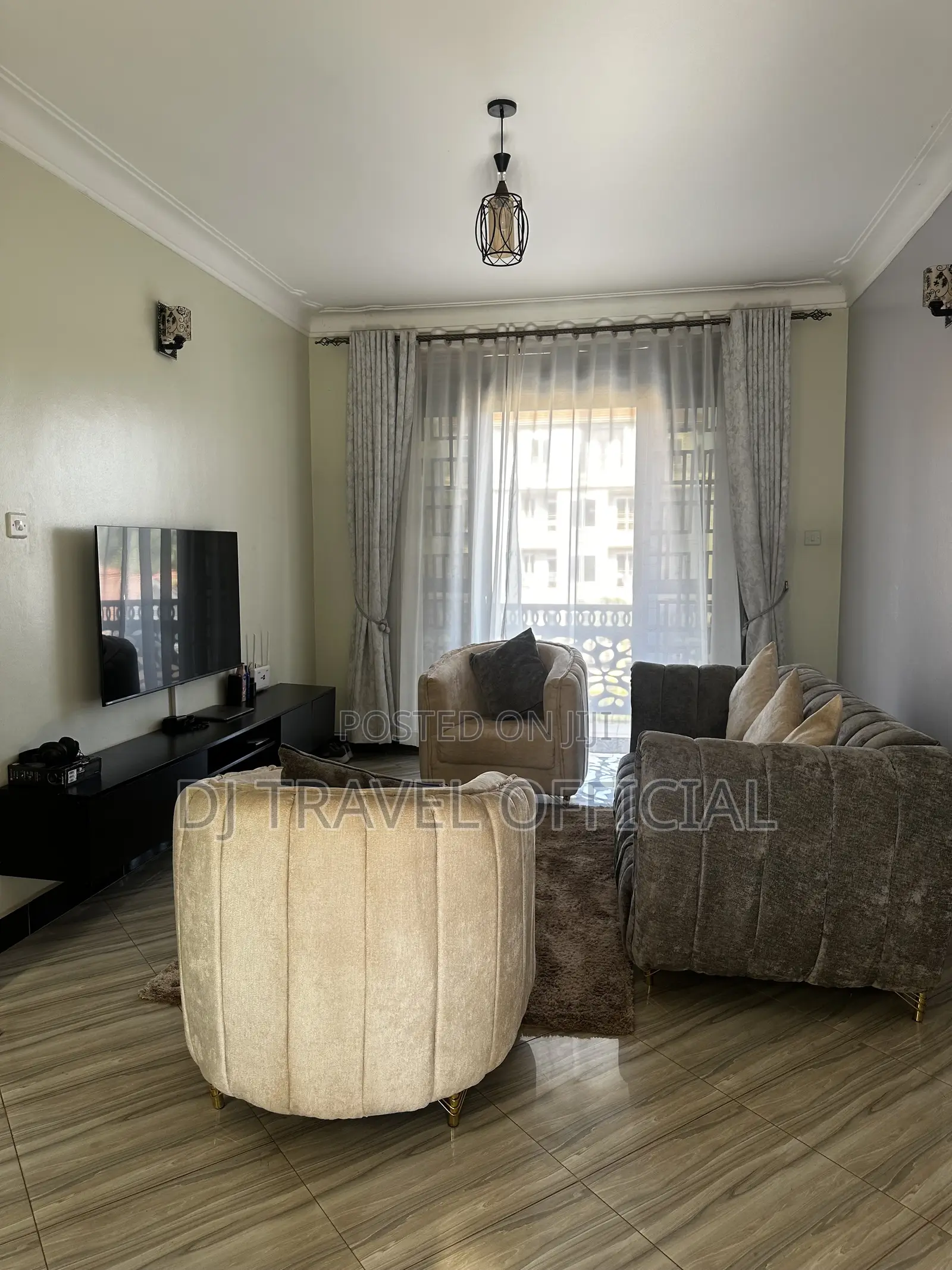 Furnished 1bdrm Block of Flats in Najjera, Central Division for rent