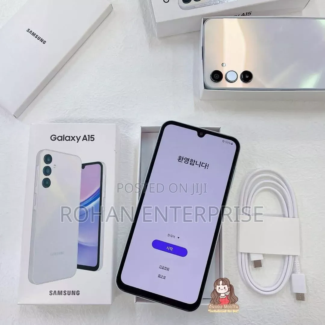 New Samsung Galaxy A15 5G 256 GB White