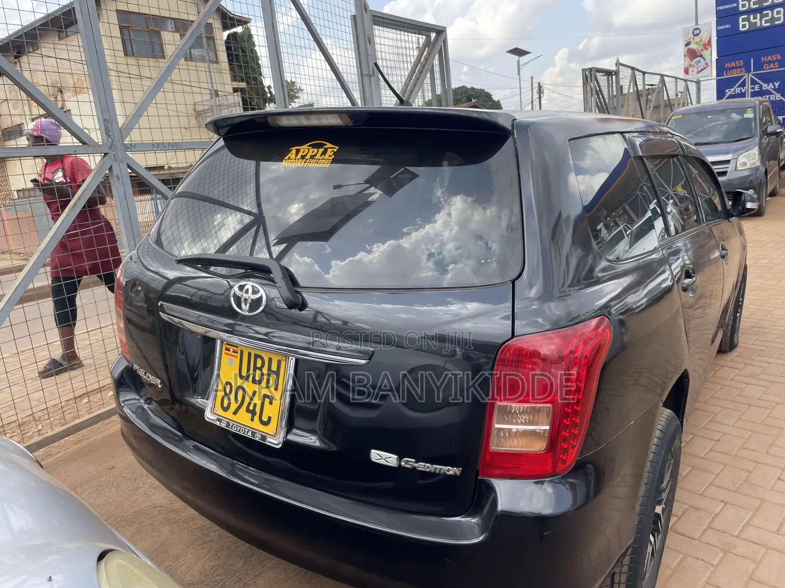 Toyota Corolla Fielder 2010 Black