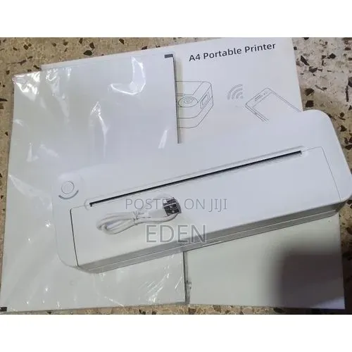 Smart Portable Printer Rechargeable Wireless Plus Free Paper