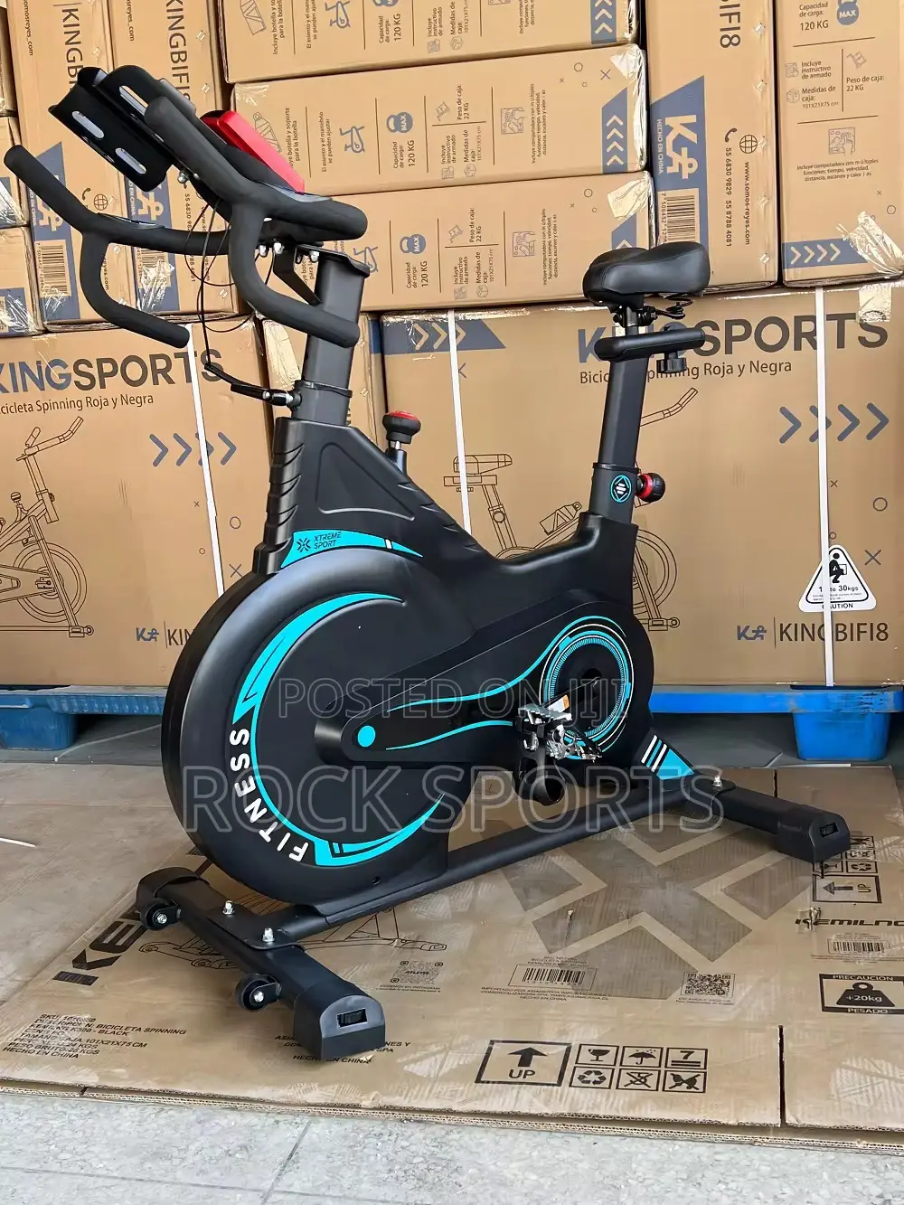 Spinning Cardio Exercise Bike