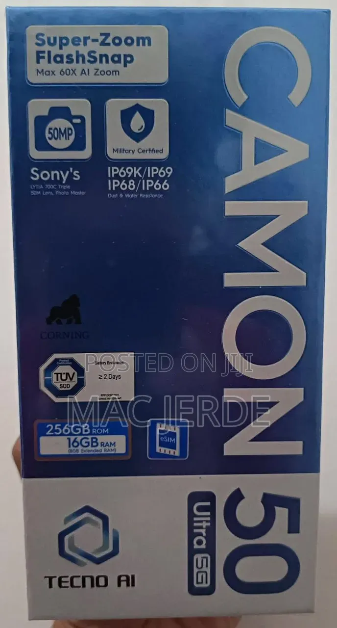 New Tecno Camon 50 Ultra 512 GB Green