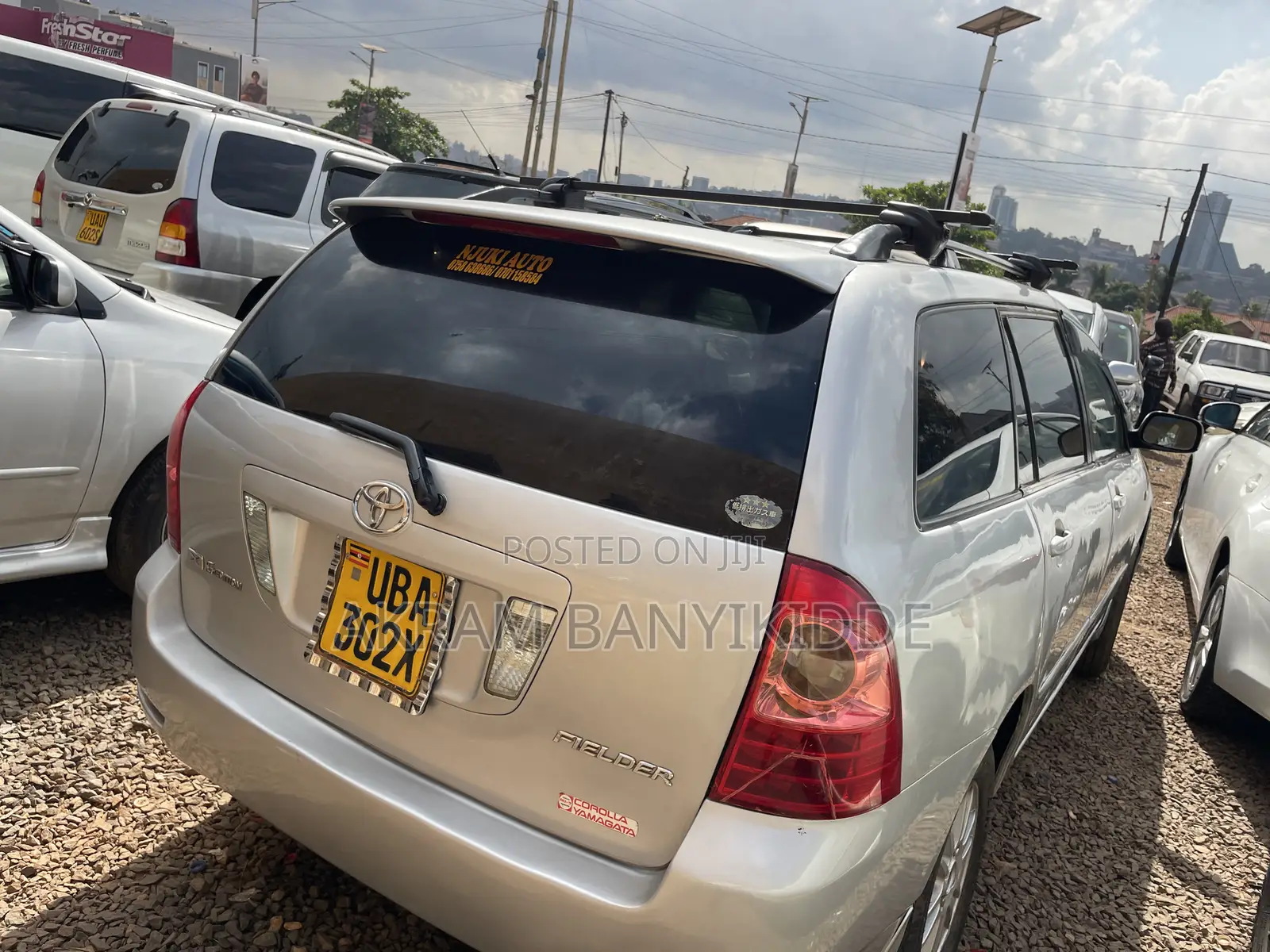Toyota Corolla Fielder 2007 Silver