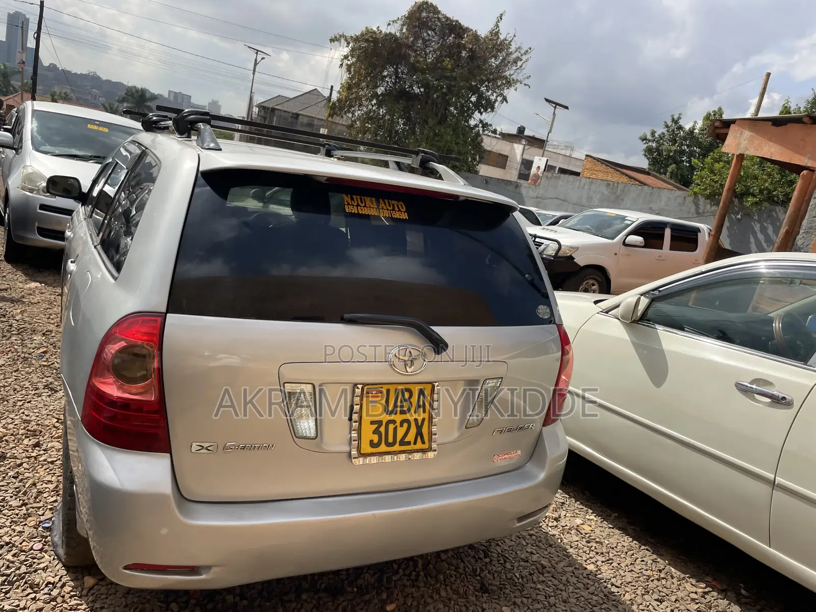 Toyota Corolla Fielder 2007 Silver