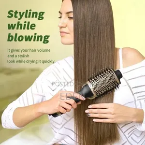 Anniversary Deal Hot Hair Brush Electric Styling Combing Drying Brush