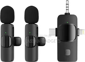 Wireless Bluetooth Lapel Clip Portable Microphone , Android, Camera