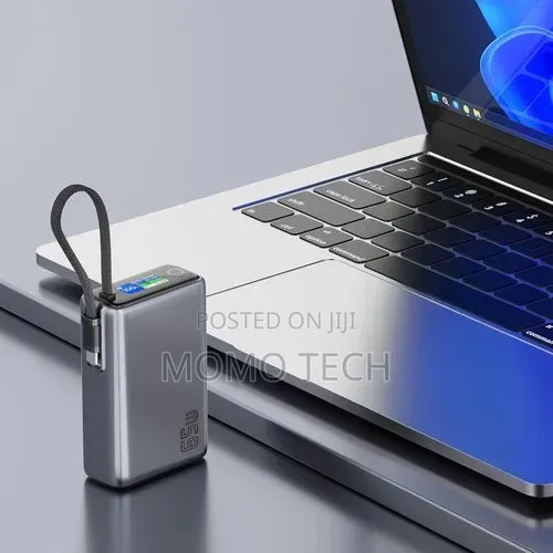 Green Lion Tron X 25000mah 100w Power Bank With Built in Usb C Cable
