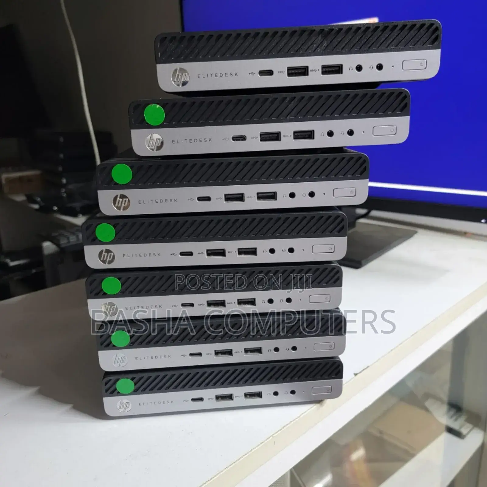 New HP EliteDesk 800 G4 16GB Intel Core i5 SSHD+SSD 512GB