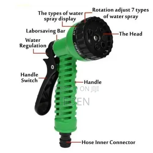 Anniversary Deal 10 Meter Hose Pipe Reel Garden Set - Multicolor