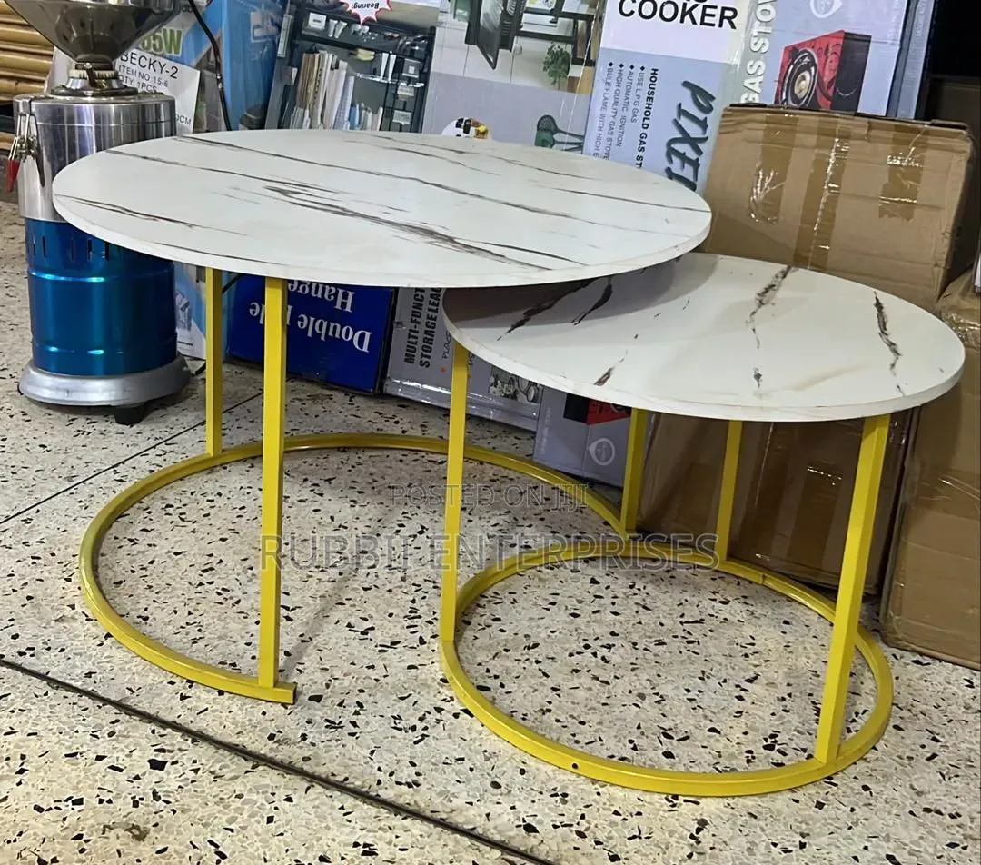 Round Centre Tables 2pc