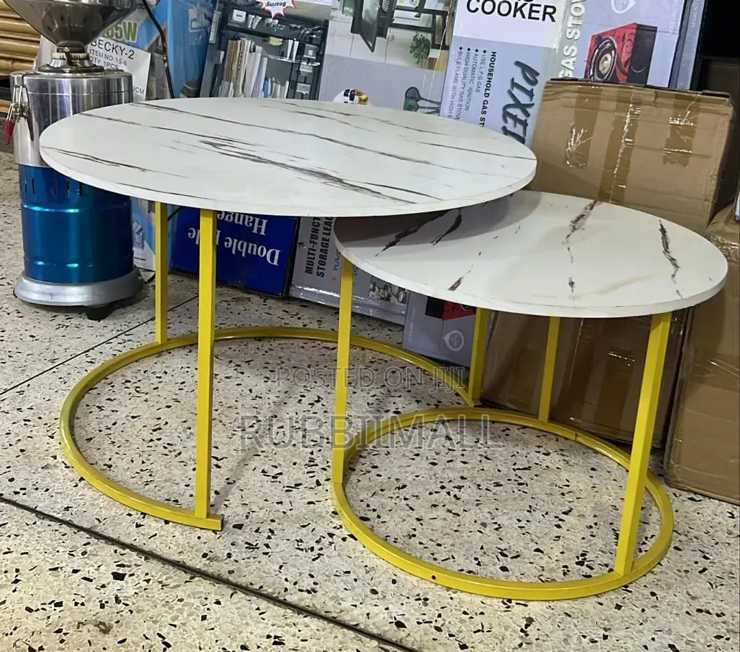 Round Centre Tables 2pc