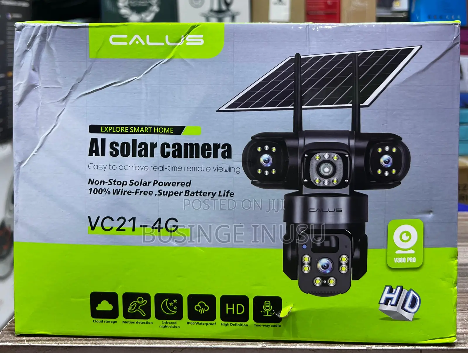 Callus Vc12 4 G Hd Camera ( With V380 Pro Camera Lense)