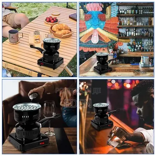 Electric Hotplate for Burning Sisha Camping Stove for Making Barbeque