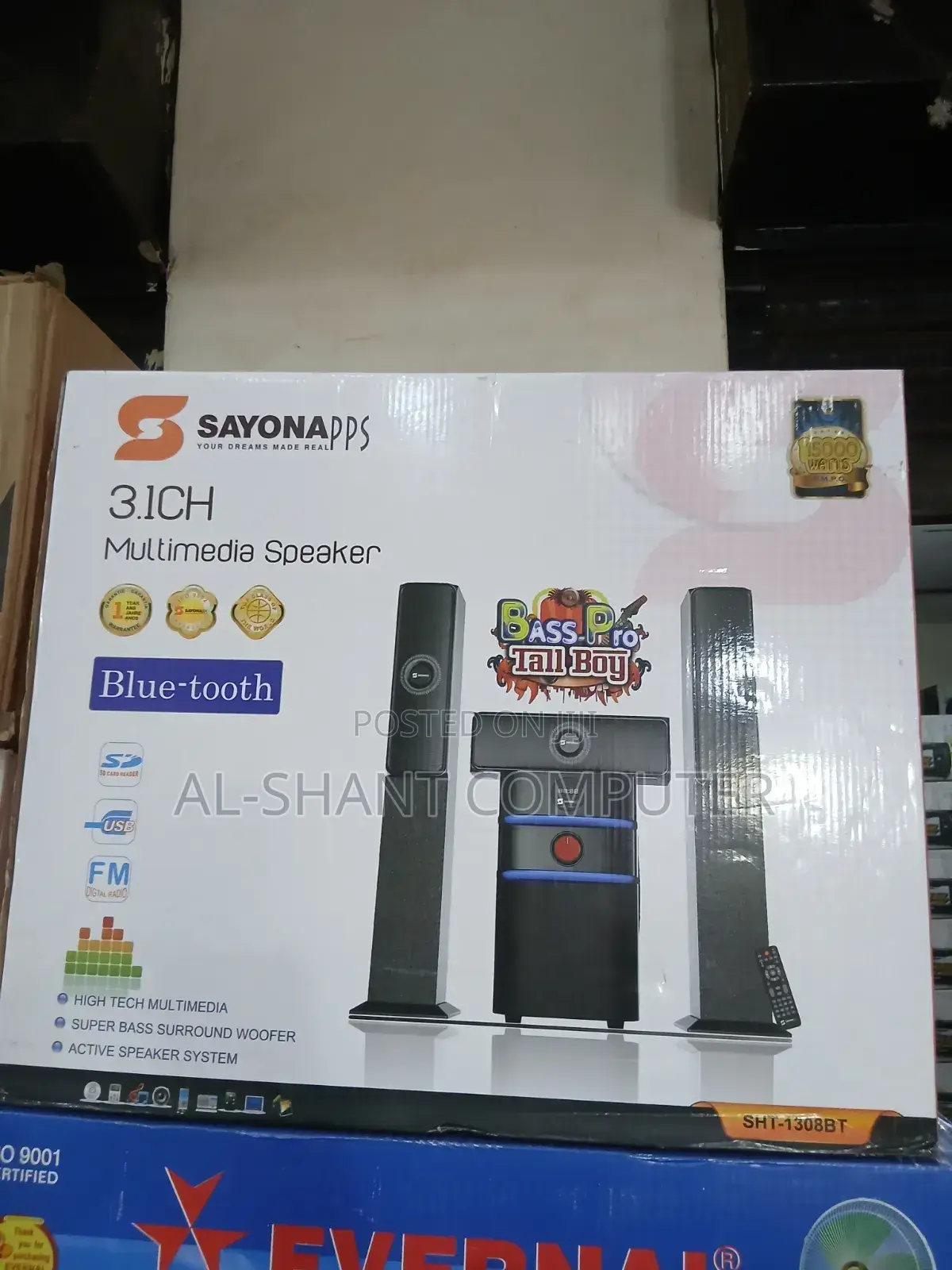 Sayona 3.1ch Multimedia Sound System