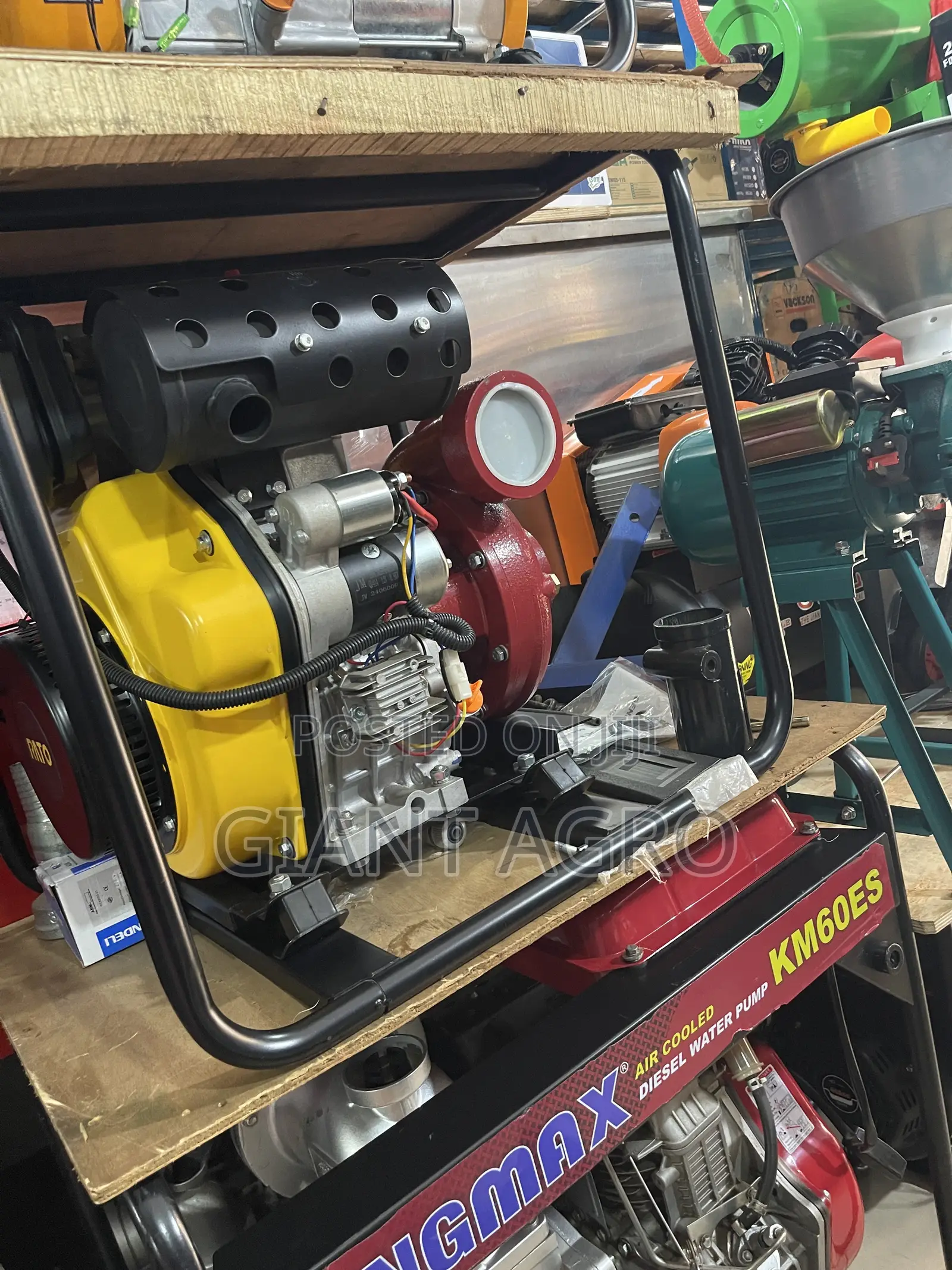 High Pressure Diesel Waterpump 75m Head 3”