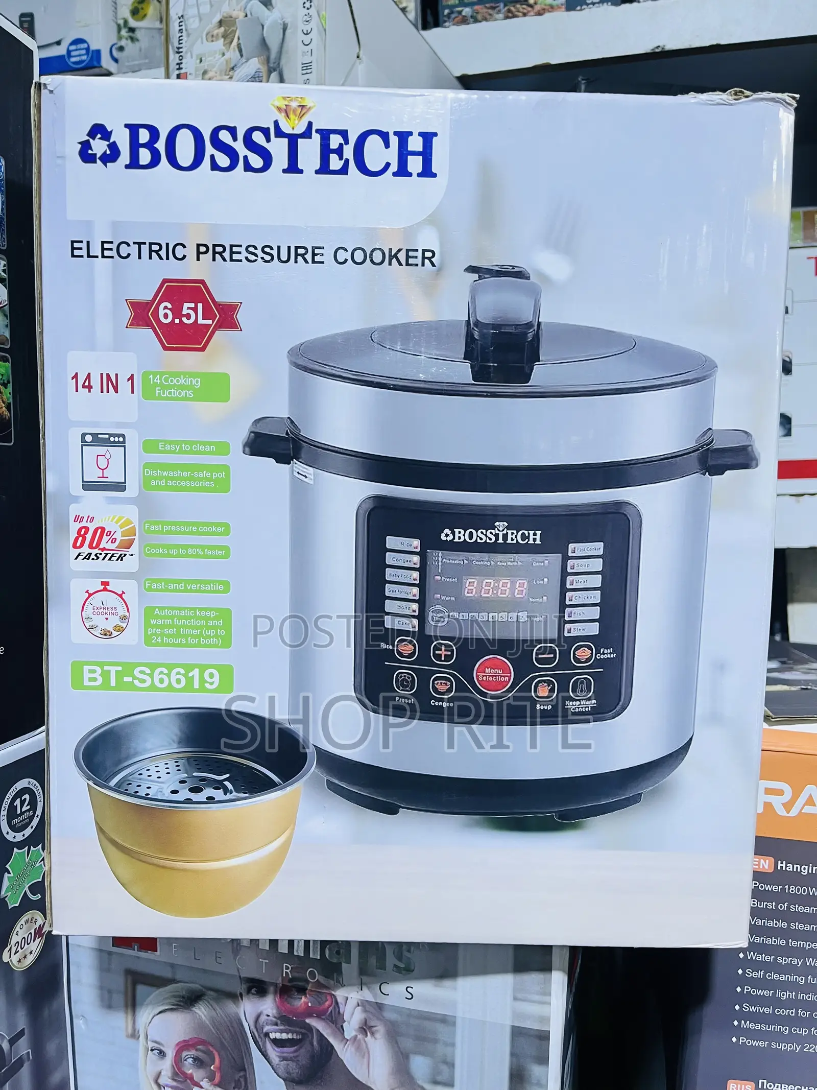 Bosstech 14 /1 Multifunctional Pressure Cooker