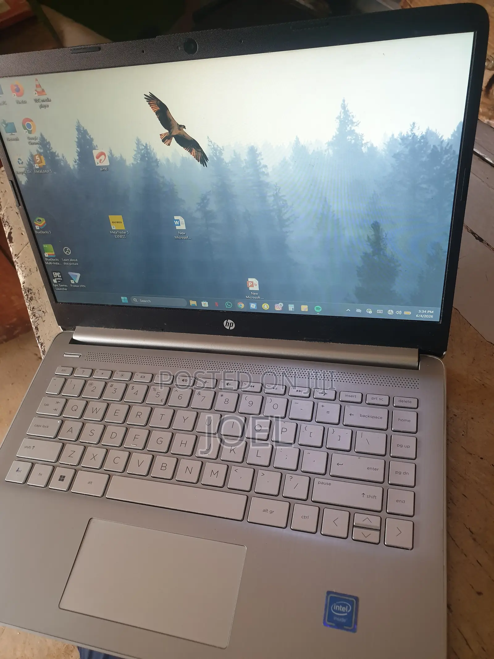 Laptop HP 8GB Intel Celeron SSD 250GB