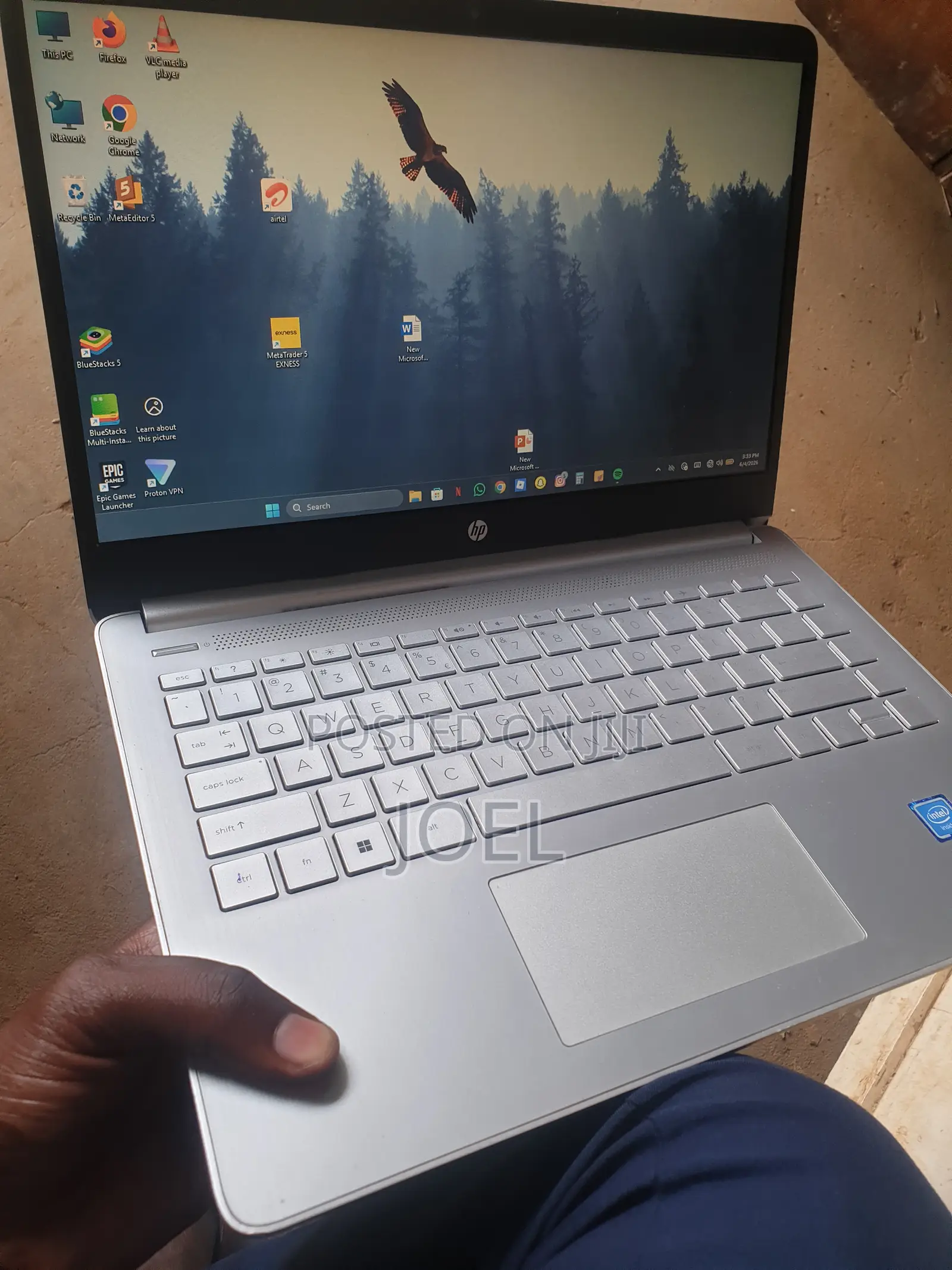 Laptop HP 8GB Intel Celeron SSD 250GB