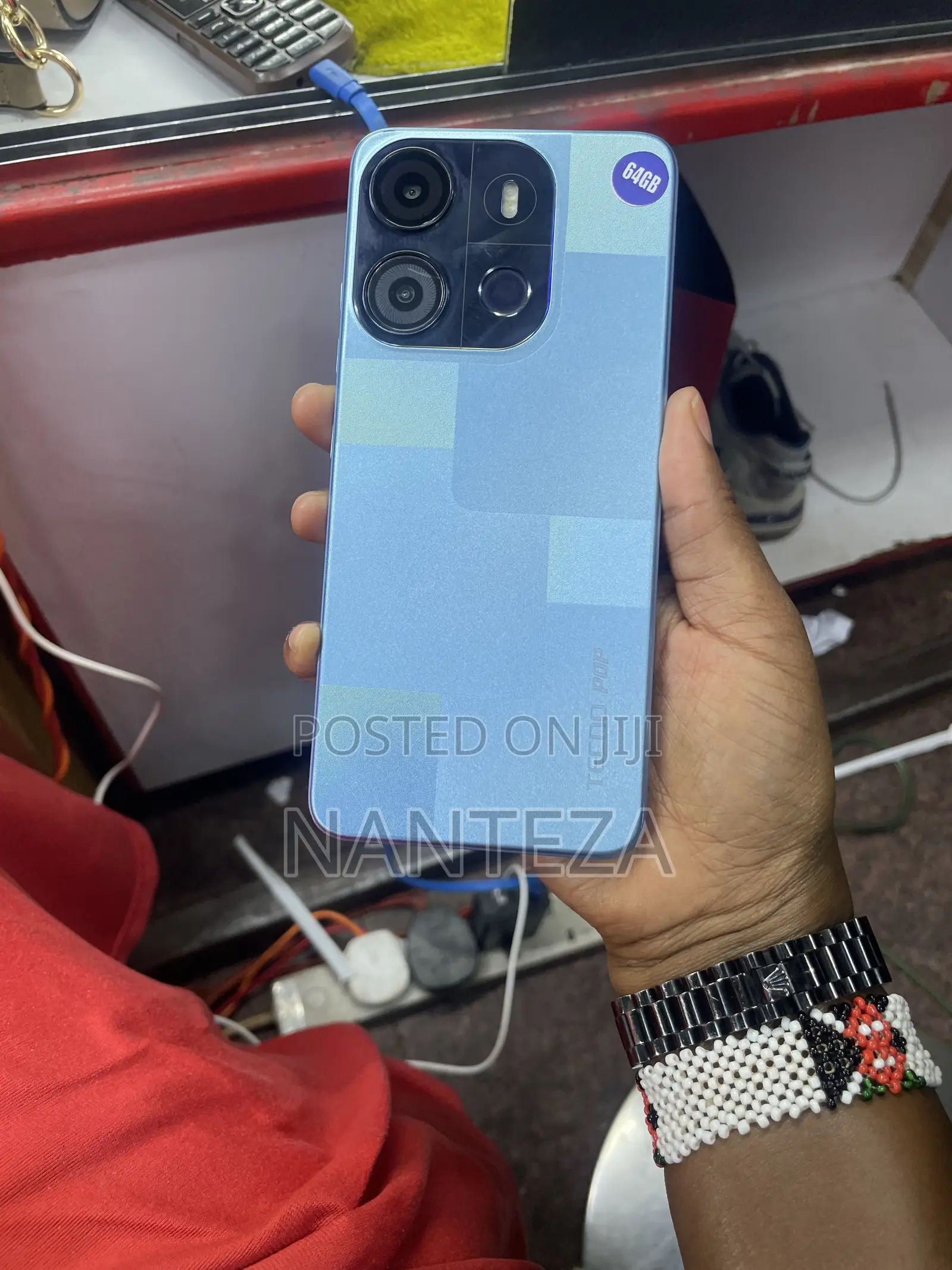 Tecno Pop 7 64 GB Blue