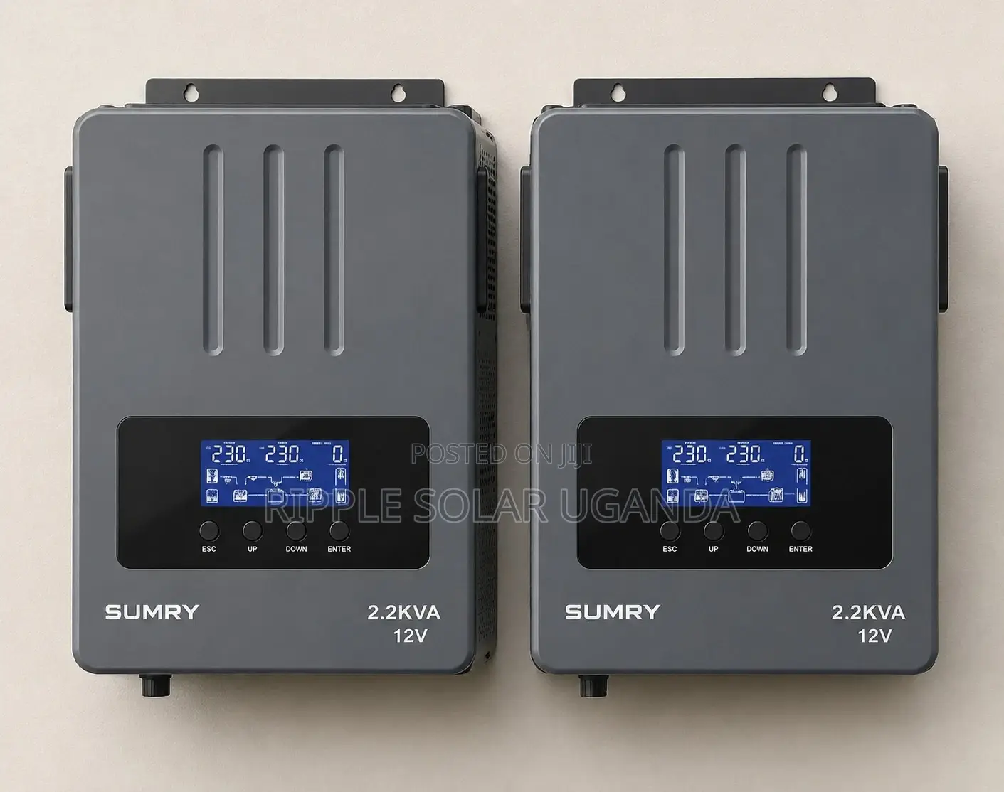 2200w Hybrid Solar Inverter 12v Sumry Rs MPPT 40a Kampala
