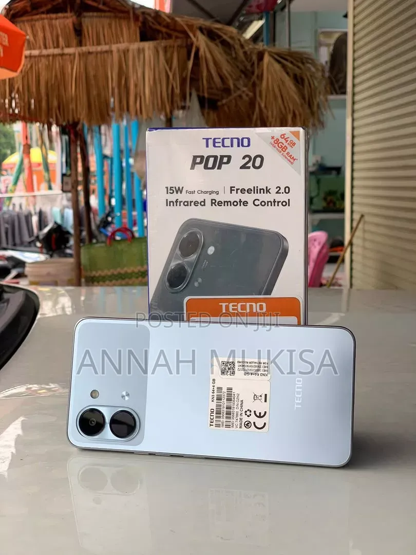 New Tecno Pop 20 128 GB Gray