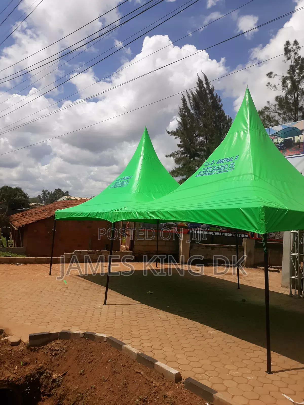 100 Seater Green Tent
