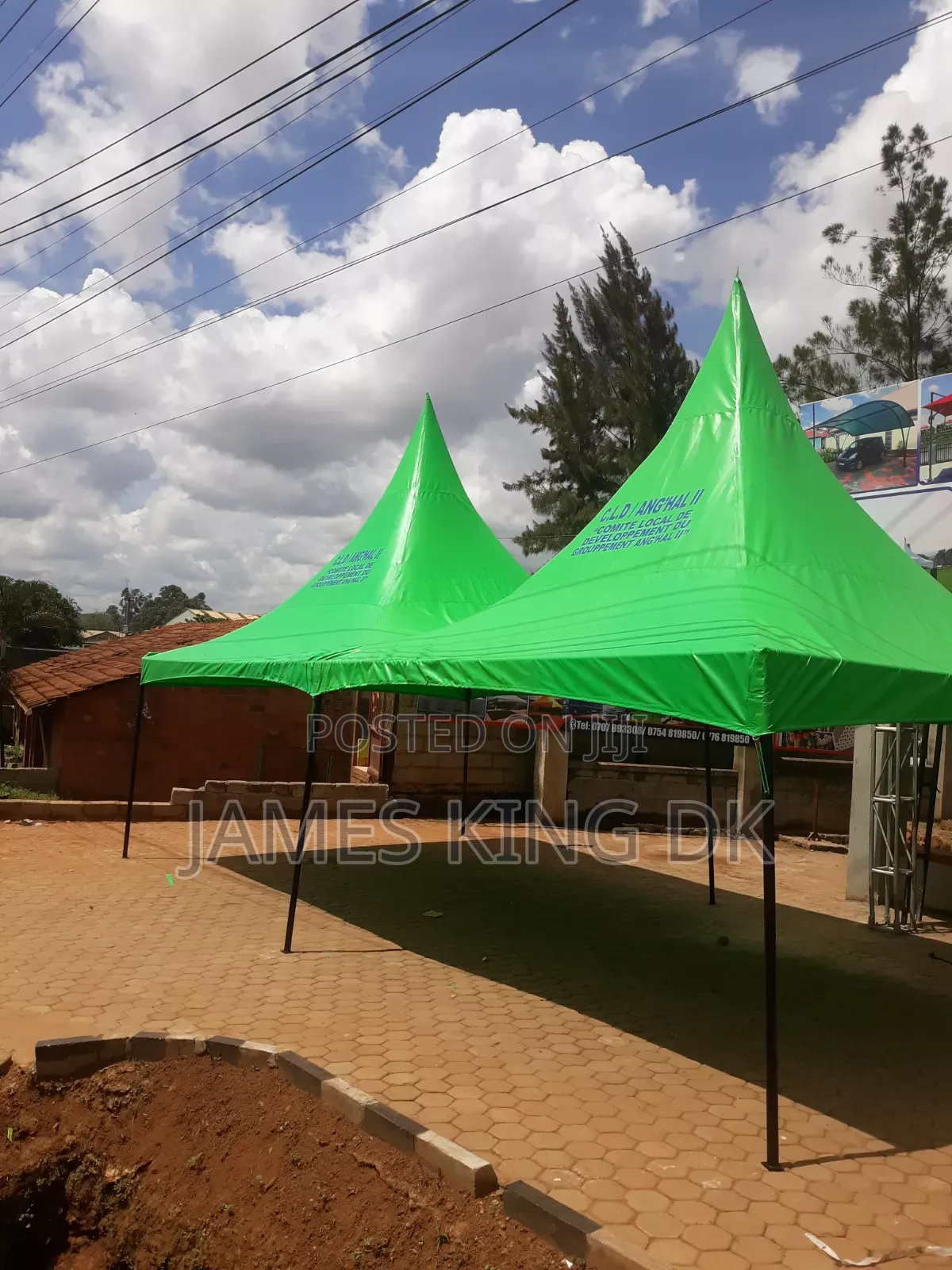 100 Seater Green Tent