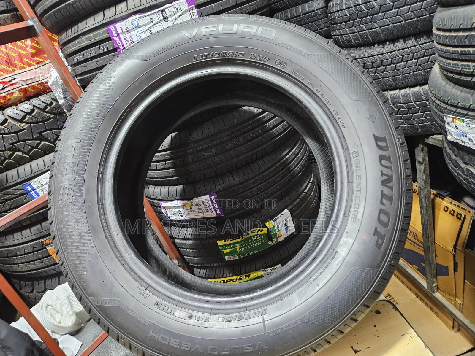 215 60 R16 Dunlop Its a Set of 4 Tires From Japan Imported Tires.