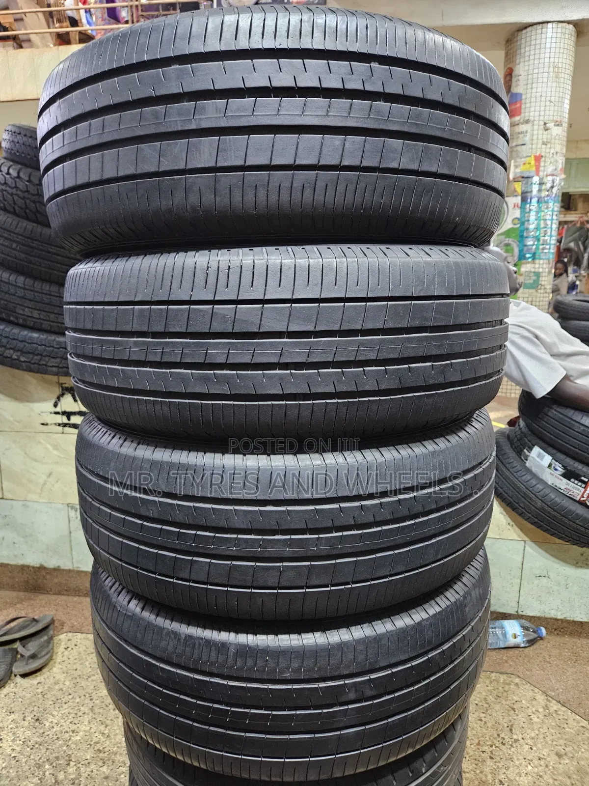 215 60 R16 Dunlop Its a Set of 4 Tires From Japan Imported Tires.