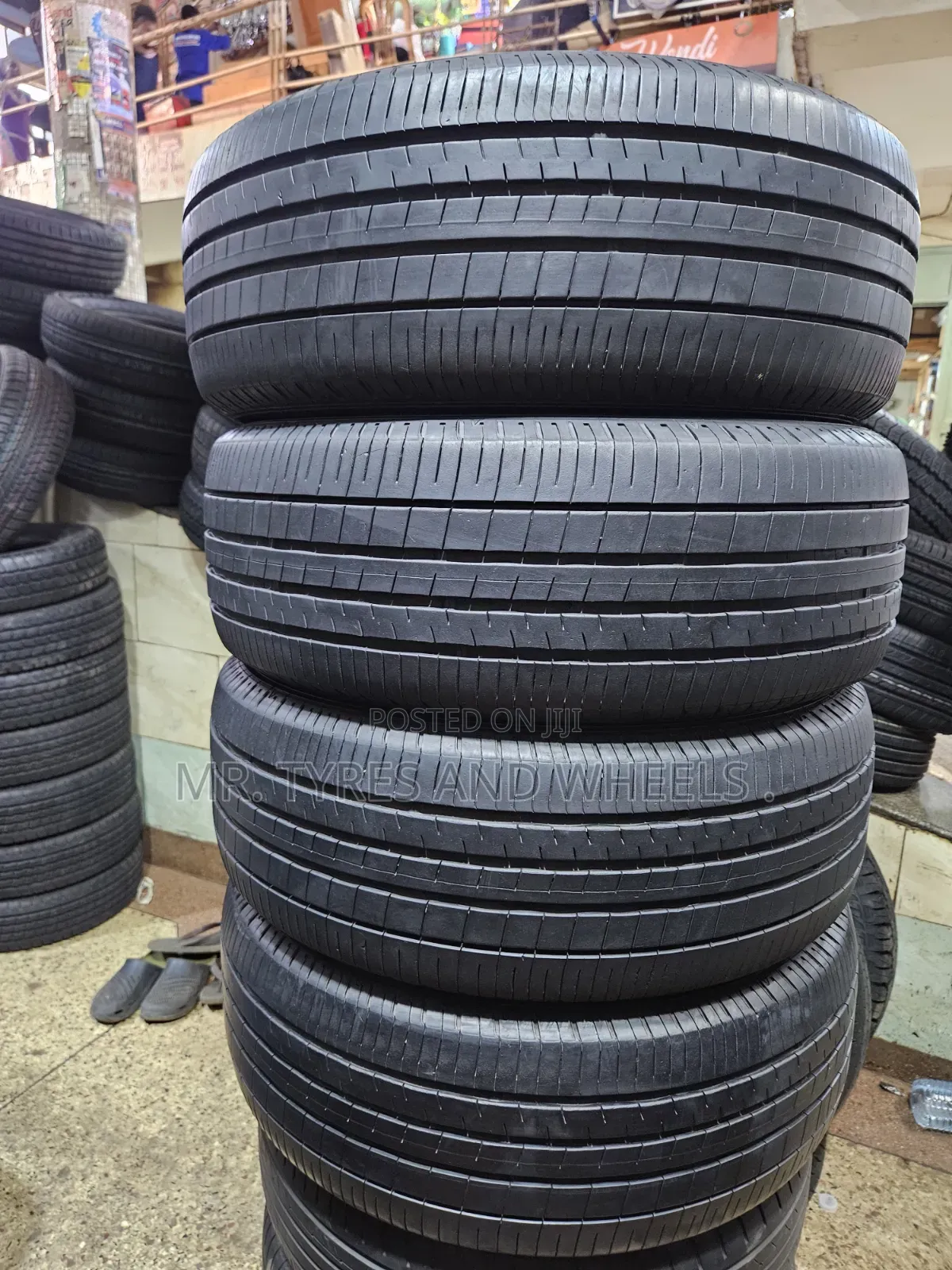 215 60 R16 Dunlop Its a Set of 4 Tires From Japan Imported Tires.