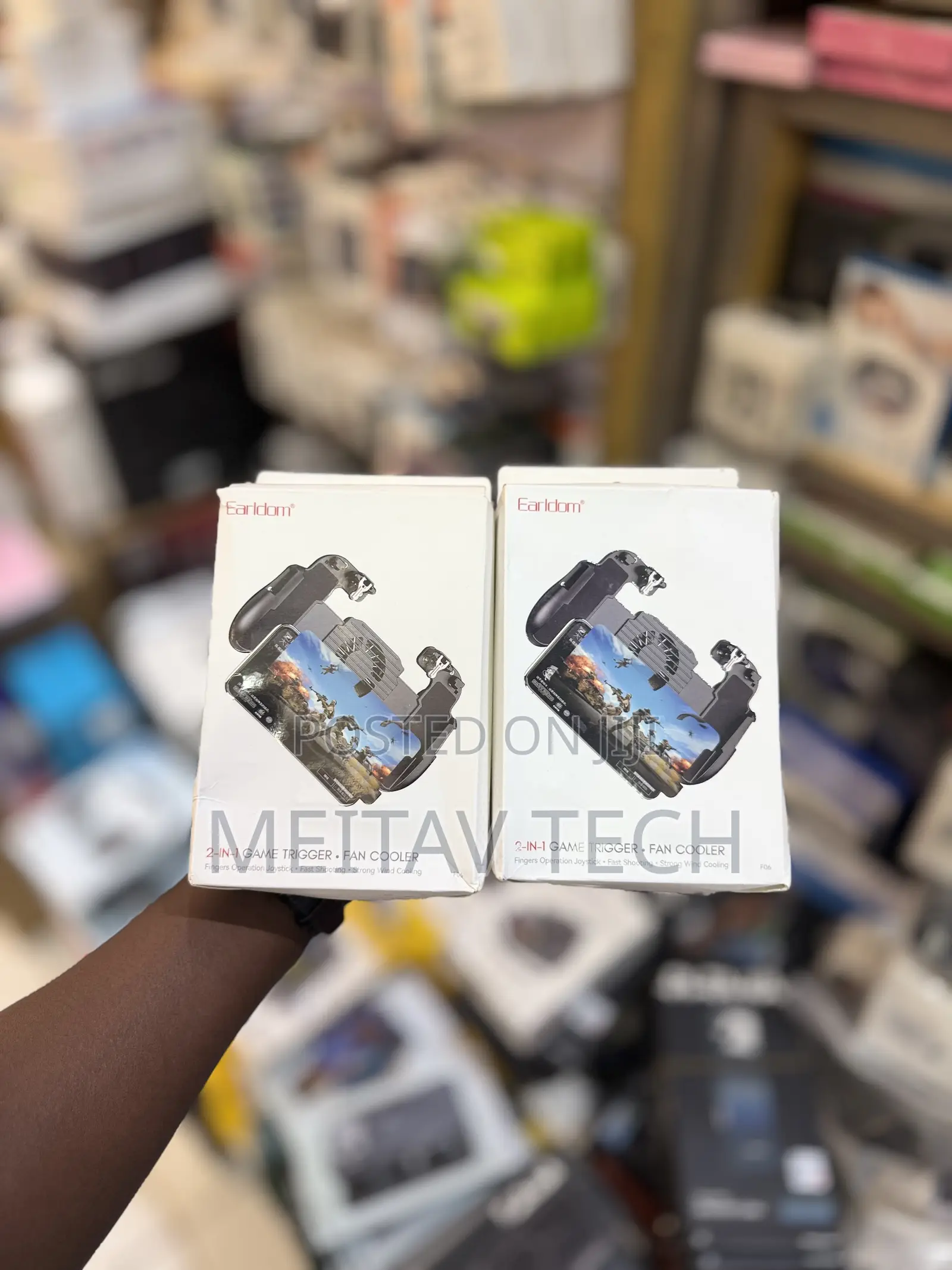 Game Trigger and Fan Phone Cooler
