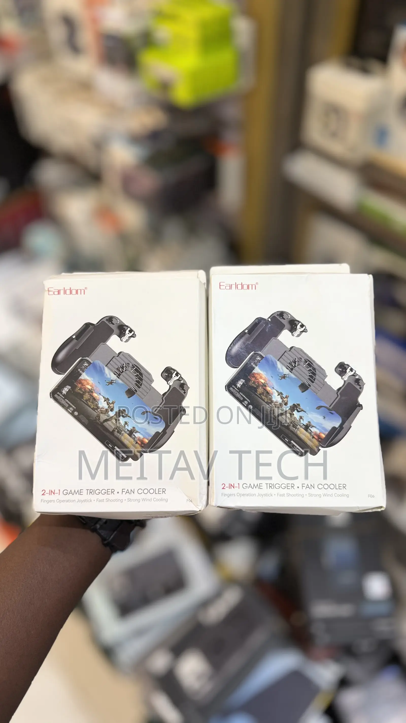 Game Trigger and Fan Phone Cooler