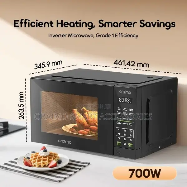 Oraimo Infiwave Lite 23l Energy-Saving Touchscreen Microwave Oven