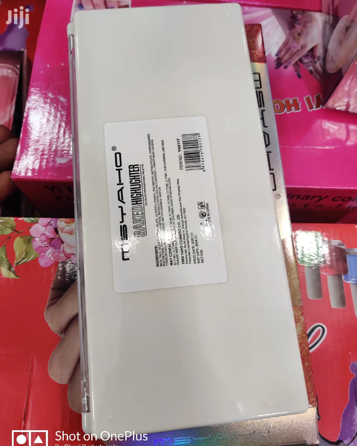Msyaho Professional 10 Color Baked Highlighter Palette
