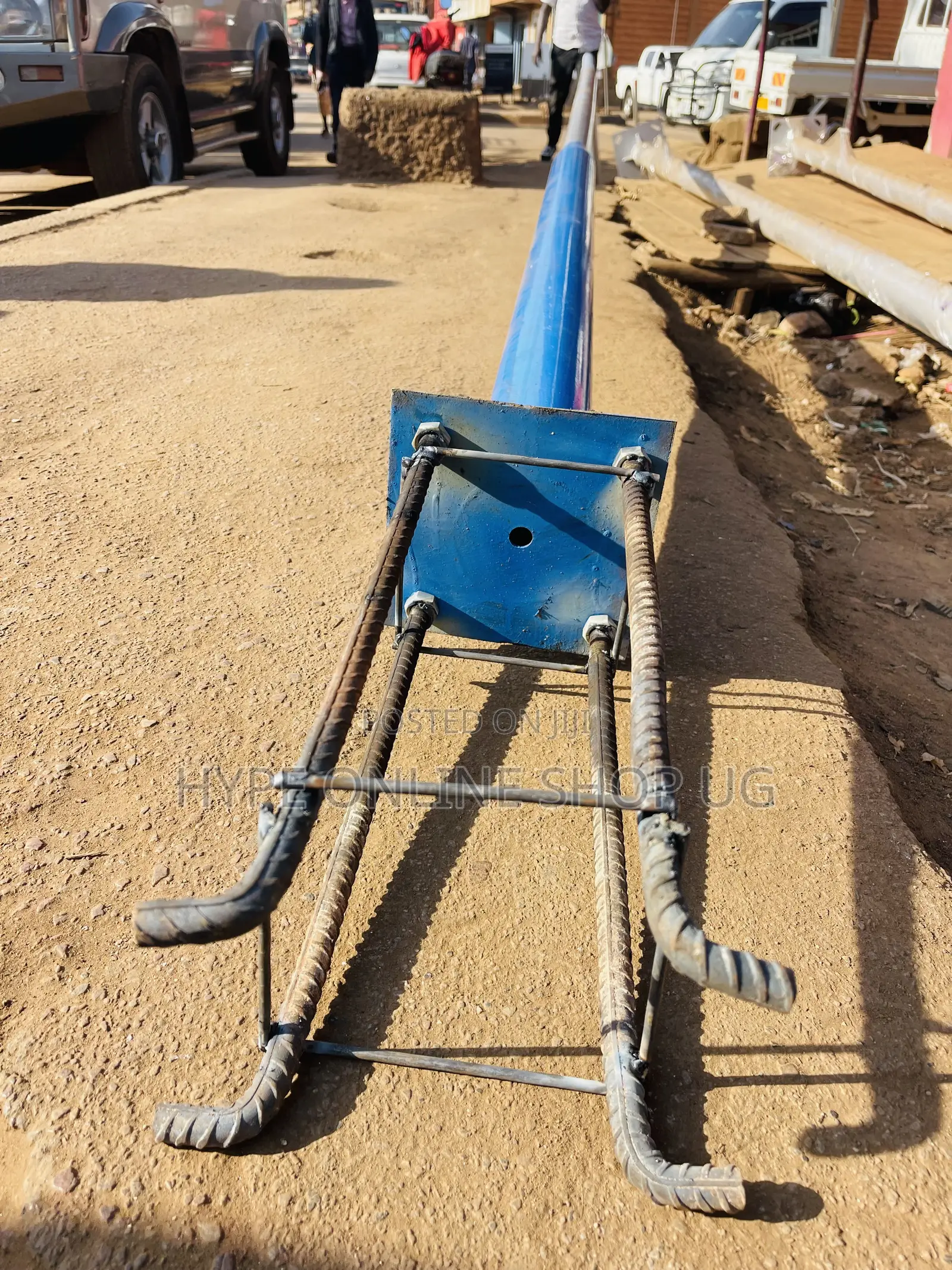 Freestanding Brandnew Long Sustainability Solar Pole