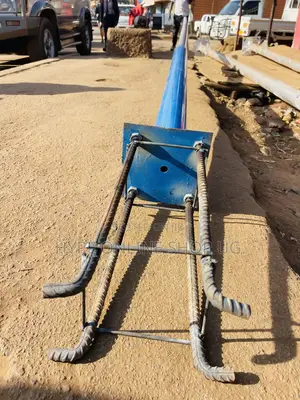 Freestanding Brandnew Long Sustainability Solar Pole